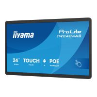 Iiyama ProLite TW2424AS-B3P - Android-PC - Touchscreen-PC - 1 RK3576 / 2.2 GHz - RAM 4 GB - SSD - eMMC 32 GB - Mali-G52 MC3 - 1GbE, Bluetooth 5.3, Wi-Fi 6 - WLAN: 802.11a/b/g/n/ac/ax, Bluetooth 5.3 - Android 14 GMS - Monitor: LED 60.5 cm (23.8")