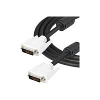 StarTech.com StarTech 2m DVI-D Dual Link Cable - Male to Male DVI-D Digital Video Monitor Cable - 25 pin DVI-D Cable M/M Black 2 Meter - 2560x1600 (DVIDDMM2M)