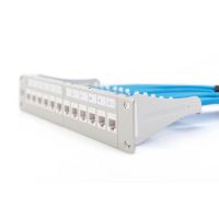 DIGITUS Modulares Patch Panel, 12-Port