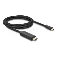Delock Adapterkabel - USB-C männlich zu HDMI männlich - 2 m - Schwarz - 4K144Hz (3840 x 2160)