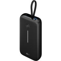 Goobay 76252, 20000 mAh, Lithium Polymer (LiPo), Quick Charge 3.0, 15 W, Schwarz