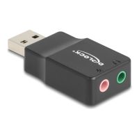 Delock Adapter USB-A auf Kopfhöreranschluss