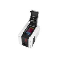 Evolis Zenius 2 Expert - Plastikkartendrucker - Farbe - Farb-Substitution/thermischer Harz beschreibbar - CR-80 Card (85.6 x 54 mm)