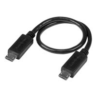 StarTech.com StarTech 20cm USB OTG Kabel - Micro USB auf Micro USB - USB OTG Adapterkabel - St/St - USB-Kabel - Micro-USB Typ B (M)