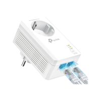 TP-LINK TL-PA7027P V1 Starter Kit - Powerline-Adapter-Kit 2-Port-Switch - 1GbE, HomePlug AV (HPAV)