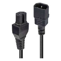 Lindy 30402, 3 m, IEC C14, IEC C15, H05VV-F 3G 1, 250 V, 10 A