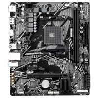 Gigabyte A520M H ARGB Mainboard – Unterstützt AMD Ryzen 5000 Prozessoren, bis zu 5100 MHz DDR4 (OC), PCIe 3.0 x4 M.2, 1-GbE-LAN, USB 3.2 Gen 1, AMD, Sockel AM4, AMD Ryzen 3000 Series, AMD Ryzen 4000 Series, AMD Ryzen 5000 Series, AMD Ryzen PRO 3000 Series