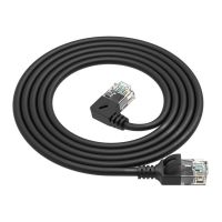ACT Slimline - Patch-Kabel - RJ-45 (M) links abgewinkelt zu RJ-45 (M)