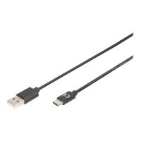 DIGITUS USB-C Verbindungskabel, USB-A auf USB-C