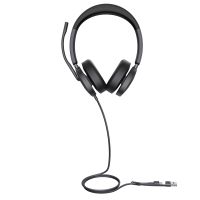 Yealink UH48 Dual UC USB-C/A Headset, Kabelgebunden, 20 - 20000 Hz, Anrufe/Musik, 169 g, Kopfhörer, Schwarz