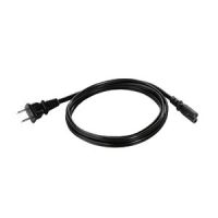 Zebra Stromkabel - power IEC 60320 C7 zu NEMA 1-15 (M)