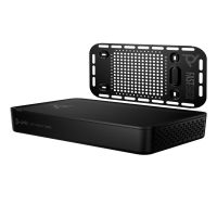 Poly HP Poly Studio G62 Videokonferenzsystem mit Halterungsplatten-Kit, Persönliches Videokonferenzsystem, 4K Ultra HD, 30 fps, Schwarz