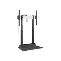 Vogel's RISE 4105 - Aufstellung - motorisierter Lift - für interaktives Flachfeld- / LCD-Display - stainless steel, Aluminium, Stahl - Schwarz - Bildschirmgröße: 165.1-218.4 cm (65"-86")
