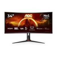 AOC Gaming CU34G2XP/BK - LED-Monitor - Gaming - gebogen - 86.4 cm (34")