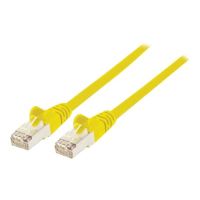 Intellinet Network Patch Cable, Cat7 Cable/Cat6A Plugs, 10m, Yellow, Copper, S/FTP, LSOH / LSZH, PVC, RJ45, Gold Plated Contacts, Snagless, Booted, Lifetime Warranty, Polybag - Netzwerkkabel - RJ-45 (M)