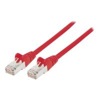 Intellinet Network Patch Cable, Cat6, 3m, Red, Copper, S/FTP, LSOH / LSZH, PVC, RJ45, Gold Plated Contacts, Snagless, Booted, Lifetime Warranty, Polybag - Patch-Kabel - RJ-45 (M)