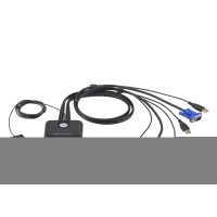 ATEN CS22U, 2048 x 1536 Pixel, QXGA, 0,14 W, Schwarz