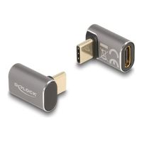 Delock USB-Adapter - USB-C (M) gewinkelt zu USB-C (W)