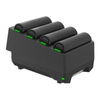 Zebra Batterieladegerät - Ausgangsanschlüsse: