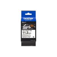 Brother HSe-231E - Schwarz auf Weiß - Rolle (1,12 cm x 1,5 m)