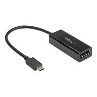 StarTech.com StarTech USB C to DisplayPort Adapter, 8K/5K/4K USB Type C to DP 1.4 Alt Mode Video Converter, HBR3/DSC/HDR, 8K 60Hz, Thunderbolt 3 Compatible DisplayPort 1.4 Monitor Display Adapter - 8K USB-C to DP Adapter (CDP2DP14B)