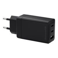 dbramante1928 re-charge - Netzteil - 65 Watt - 3 Ausgabeanschlussstellen (2 x USB-C, USB)