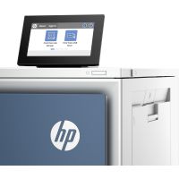 HP Color LaserJet Enterprise X55745dn Drucker, Laser, Farbe, 1200 x 1200 DPI, A4, 43 Seiten pro Minute, Doppelseitiger Druck