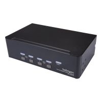 StarTech.com Startech 4 Port Dual DisplayPort KVM Switch