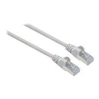 Intellinet Network Patch Cable, Cat6A, 0.5m, Grey, Copper, S/FTP, LSOH / LSZH, PVC, RJ45, Gold Plated Contacts, Snagless, Booted, Lifetime Warranty, Polybag - Patch-Kabel - RJ-45 (M)