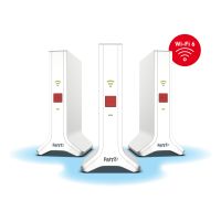 FRITZ! Mesh Set 4200, Rot, Weiß, 2x2/4x4, Netzwerk-Repeater, Leistung, WLAN, Dual-Band (2,4 GHz/5 GHz), Wi-Fi 6E (802.11ax)