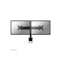 Neomounts FPMA-D700D - Befestigungskit - Voll beweglich - für 2 LCD-Displays - Schwarz - Bildschirmgröße: 48.3-76.2 cm (19"-30")