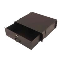 DIGITUS Abschließbare Schublade für 482,6 mm (19") Netzwerk- und Serverschränke, 3HE