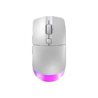 Xtrfy CHERRY Xtrfy M50 - Maus - ergonomisch - optisch - 5 Tasten - kabellos, kabelgebunden - 2.4 GHz, Bluetooth 5.2 - kabelloser Empfänger (USB)