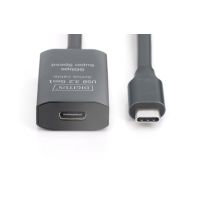 DIGITUS Aktives USB 3.2 Gen1 5G Verlängerungskabel, USB-C - USB-C, 5m