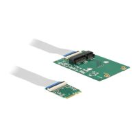 Delock Converter M.2 Key A+E male > 1 x Mini