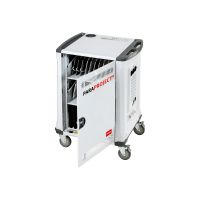 PARAT U32, Multimedia-Trolley, Silber, Notebook/Tablet, 39,6 cm (15.6 Zoll), 3 Schublade(n), 4 Rad/Räder