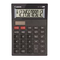 Canon 4722C003, Desktop, Druckrechner, AC, Schwarz