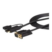StarTech.com HDMI to VGA Cable - 10 ft / 3m - 1080p - 1920 x 1200 - Active HDMI Cable - Monitor Cable - Computer Cable (HD2VGAMM10)