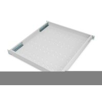 DIGITUS Fachboden mit variablen Befestigungsschienen zum Festeinbau in 483 mm (19")-Schränke