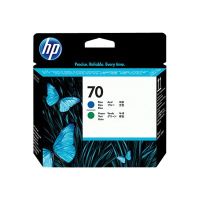 HP 70 - Blau, grün - Druckkopf - für DesignJet