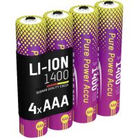 Ansmann 1311-0034, 1400 mAh, Lithium, AAA, 1,5 V, Mehrfarbig, 4 Stück(e)