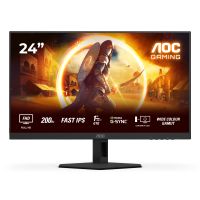 AOC G4 24G4HRE, 60,5 cm (23.8"), 1920 x 1080 Pixel, Full HD, LED, 1 ms, Schwarz, Rot