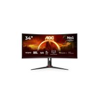 AOC Gaming CU34G2XP/BK - LED-Monitor - Gaming - gebogen - 86.4 cm (34")