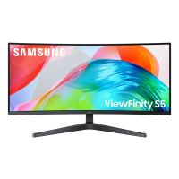 Samsung S55GH, 86,4 cm (34"), 3440 x 1440 Pixel, UltraWide Quad HD, LCD, 5 ms, Schwarz