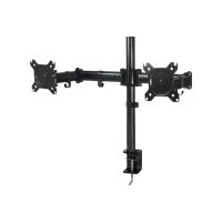 Arctic Z2 basic - Befestigungskit - einstellbarer Arm - für 2 Monitore - Schwarz - Bildschirmgröße: 33-68.6 cm (13"-27")
