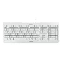 Cherry KC 1000 - Tastatur - Schweizerisch - weiß