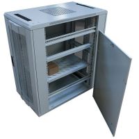 ALLNET 113998, 22U, Freistehendes Gestell, 500 kg, Grau, Geschlossen, IP20