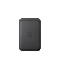 Apple iPhone Feingewebe Wallet mit MagSafe – Schwarz, Kartenhalter, Schwarz, Fein gewoben, Apple, iPhone 18 Pro; iPhone 18 Pro Max; iPhone 17 Pro; iPhone 17 Pro Max; iPhone Air; iPhone 17; iPhone..., 1 Stück(e)