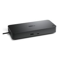 Dell WD25TB4, Kabelgebunden, Thunderbolt 4, 130 W, 2500 Mbit/s, Schwarz, 1,25 Gbit/s
