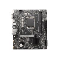 MSI PRO H610M-G - Motherboard - micro ATX - LGA1700 Sockel - H610 Chipsatz - USB 3.2 Gen 1 - Gigabit LAN - Onboard-Grafik (CPU erforderlich)